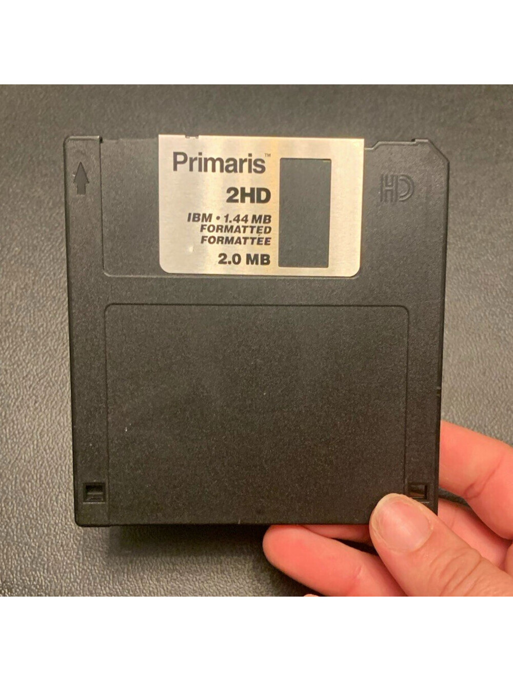 Primaris 2HD 3.5" Standard Size Floppy Disk 1.44MB IBM Formatted